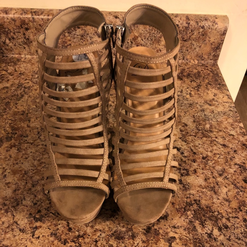 Tan heels